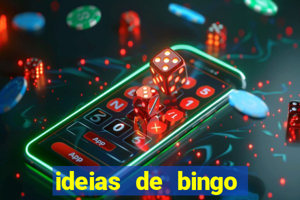 ideias de bingo para o natal